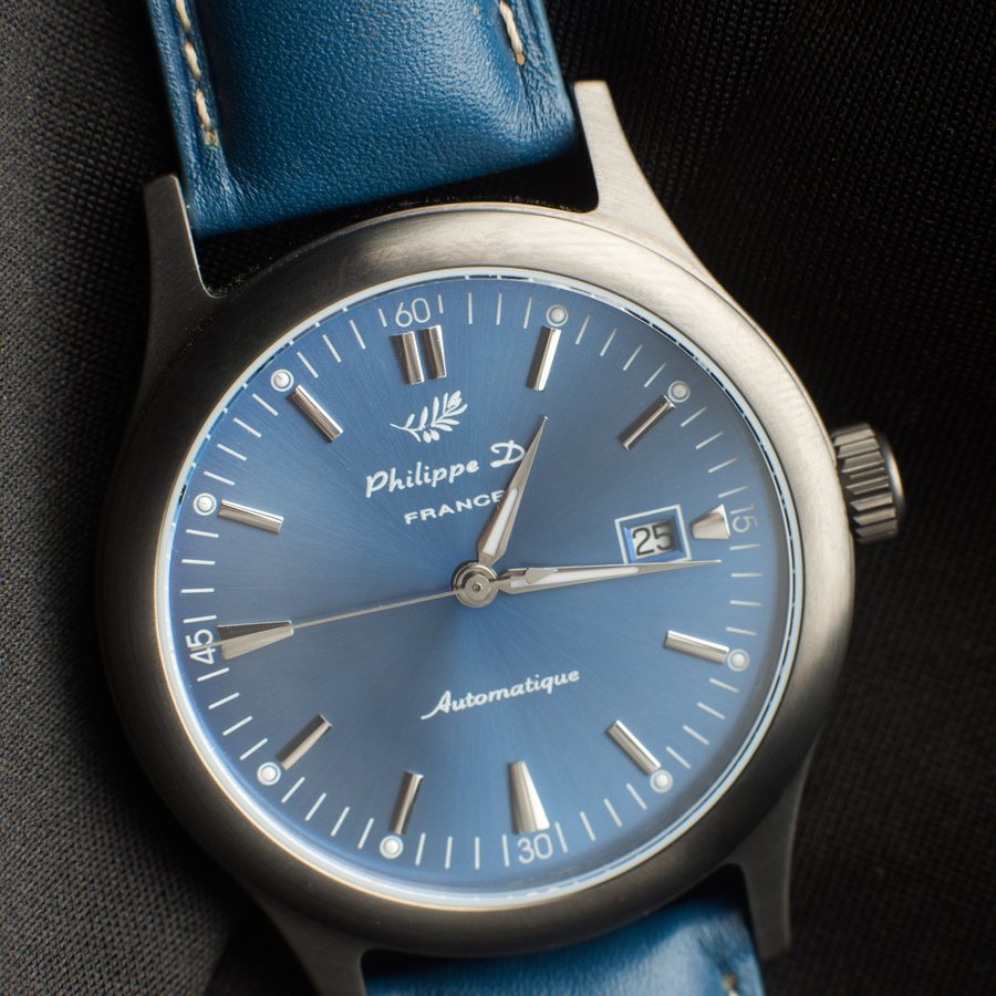 Montre automatique boîtier inoxydable